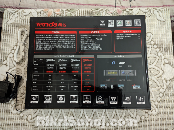 New Tenda AC11 AC1200 (5 Antenna, 5G, Dual band) Router